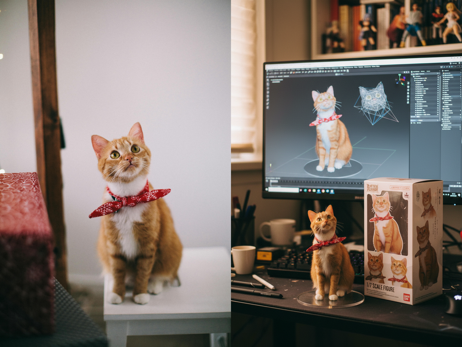 Action Figure template preview