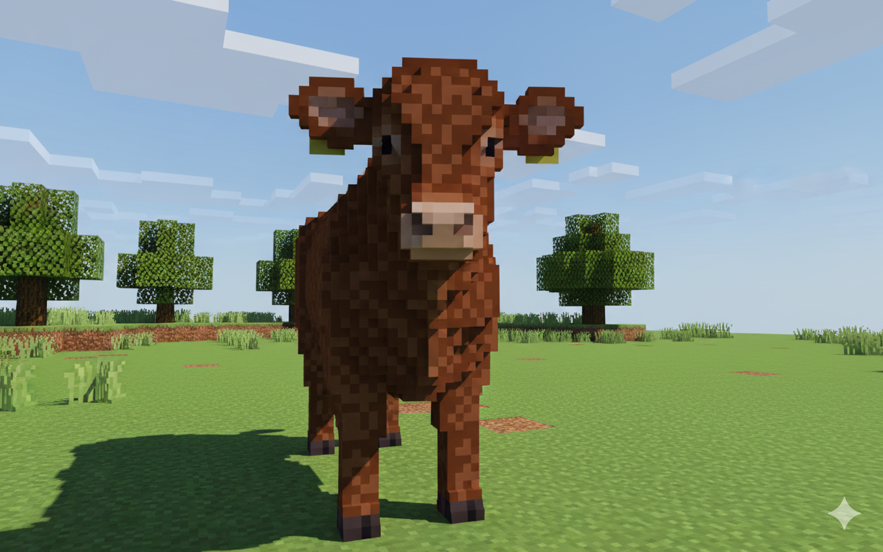 AI Minecraft template preview