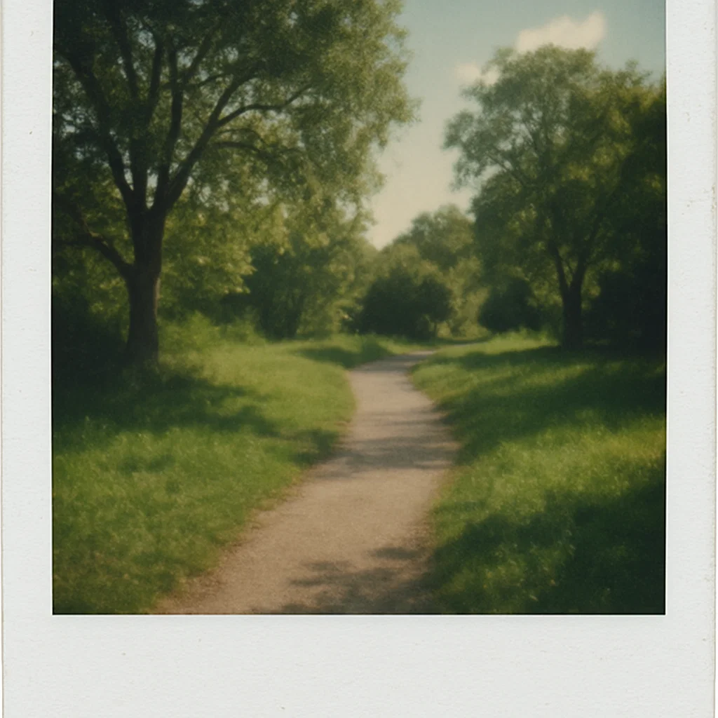 Polaroid AI template preview